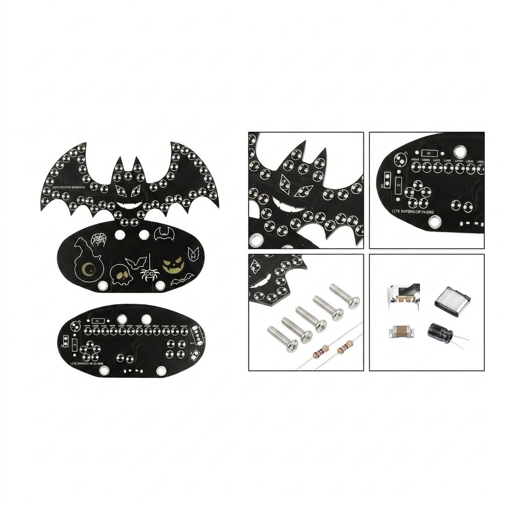 PCB Bat Shaped DIY Soldering K - đánh giá và giá Neon Sign Party