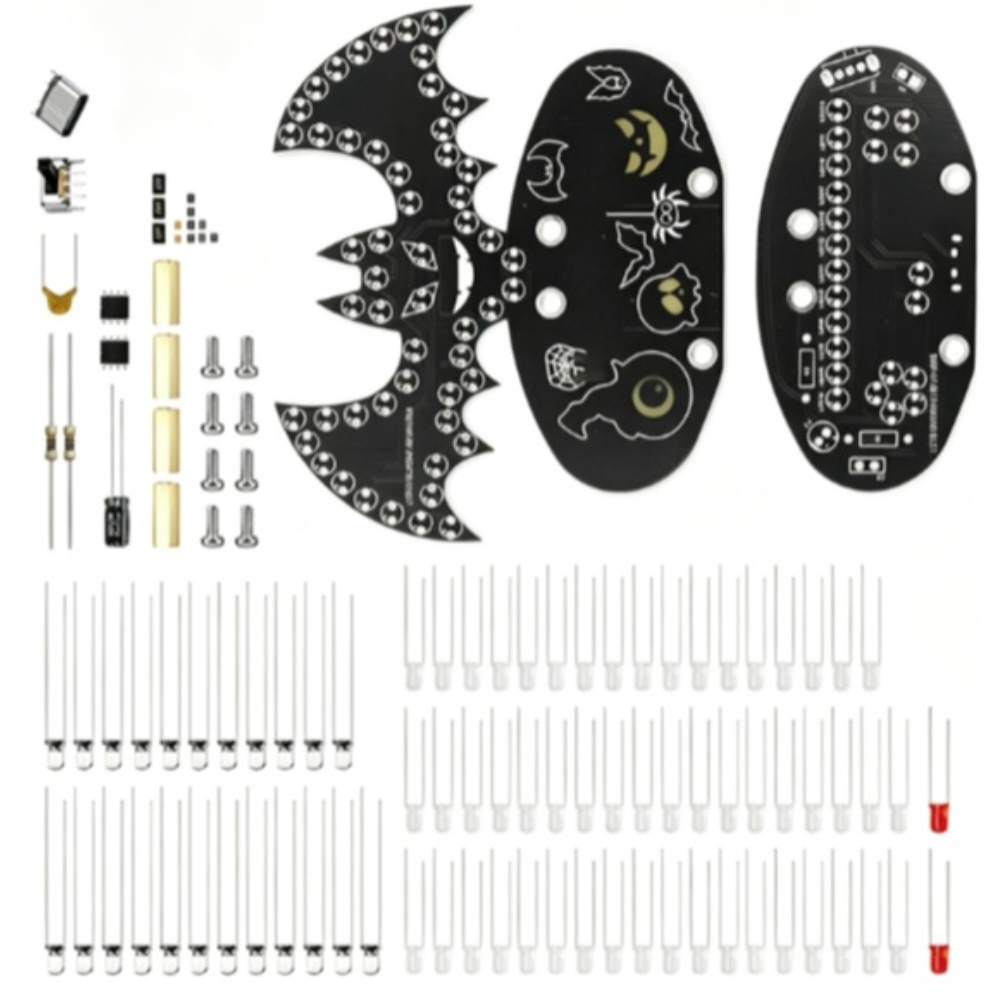 PCB Bat Shaped DIY Soldering K - đánh giá và giá Neon Sign Party