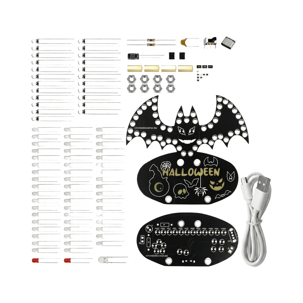 PCB Bat Shaped DIY Soldering K - đánh giá và giá Neon Sign Party